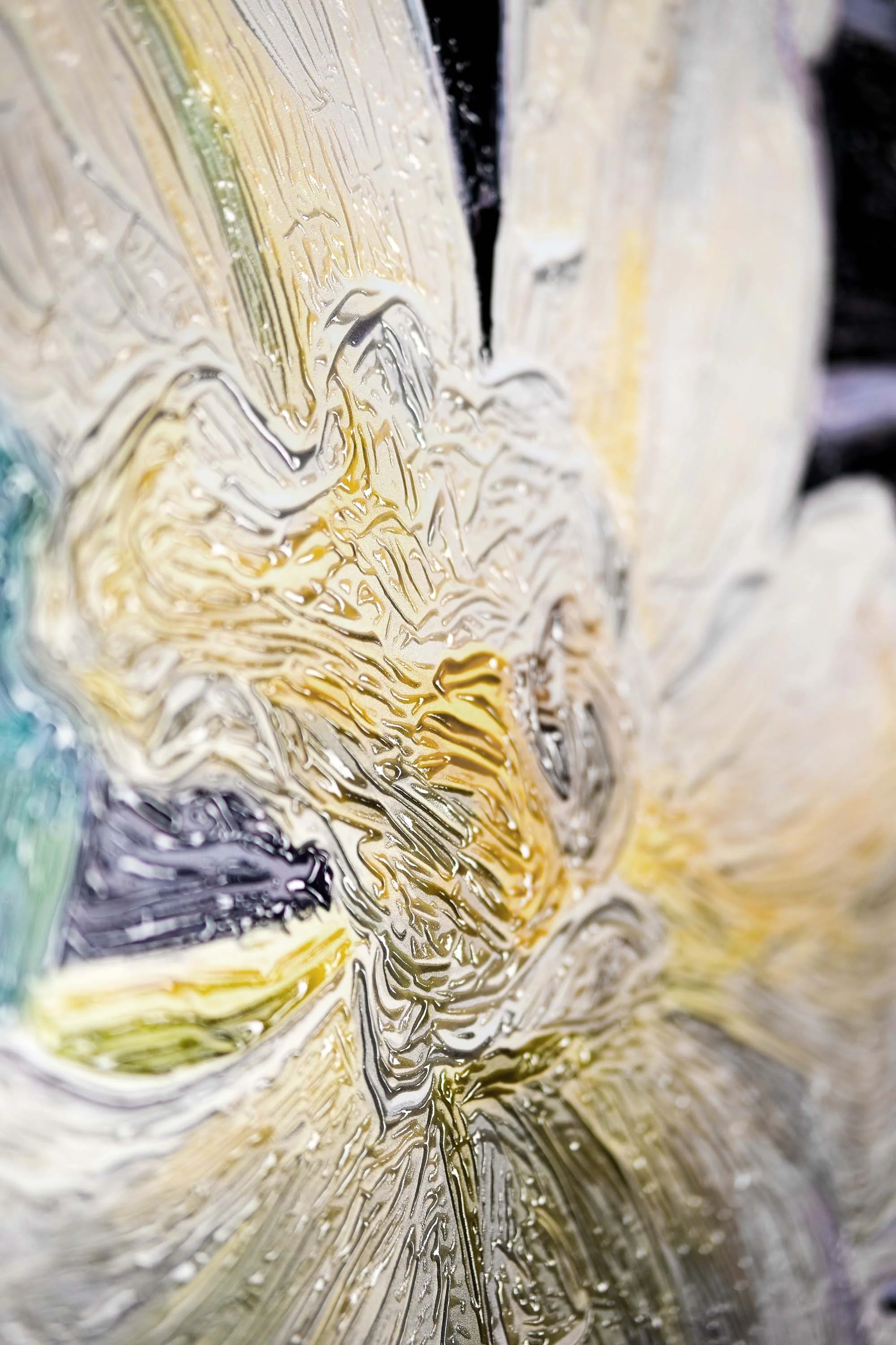 Zen Serenity Bloom — 3D Haptic Embossed High-Gloss Luxury Wall Art - Image 6