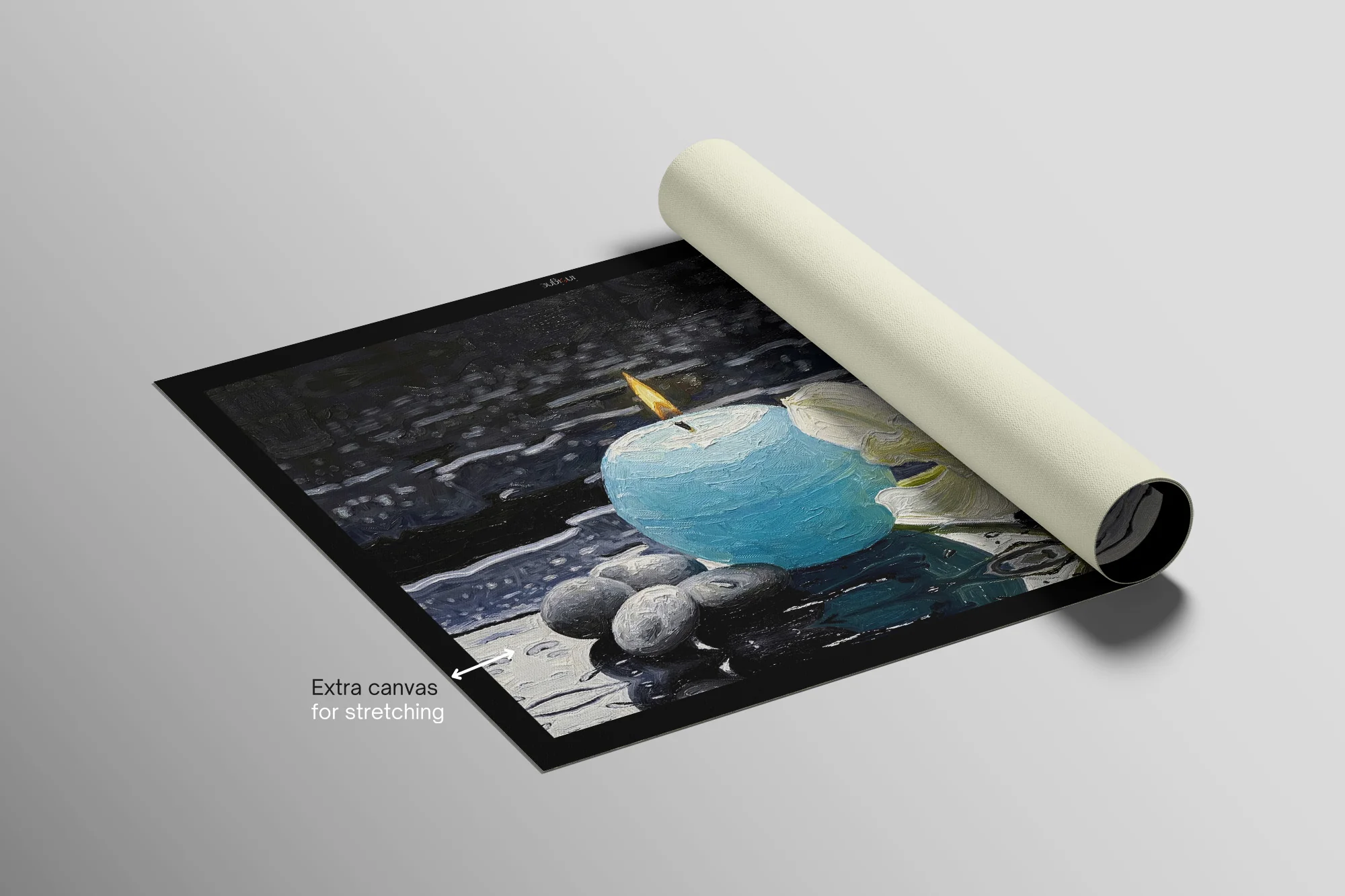 Zen Serenity Bloom — 3D Haptic Embossed High-Gloss Luxury Wall Art - Image 9